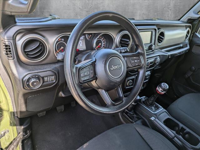 used 2021 Jeep Wrangler Unlimited car, priced at $25,952