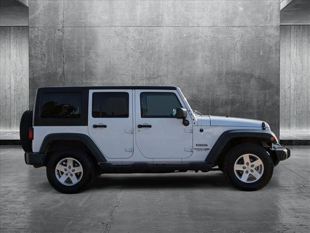 used 2018 Jeep Wrangler JK Unlimited car, priced at $21,681