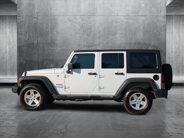 used 2018 Jeep Wrangler JK Unlimited car, priced at $21,681