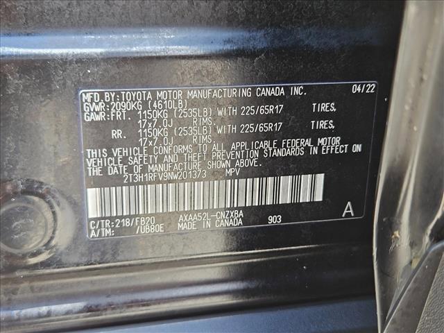 used 2022 Toyota RAV4 car, priced at $22,493