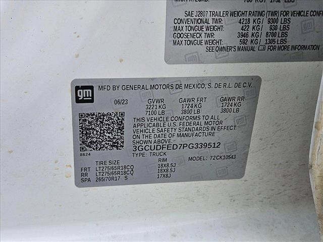 used 2023 Chevrolet Silverado 1500 car, priced at $38,491
