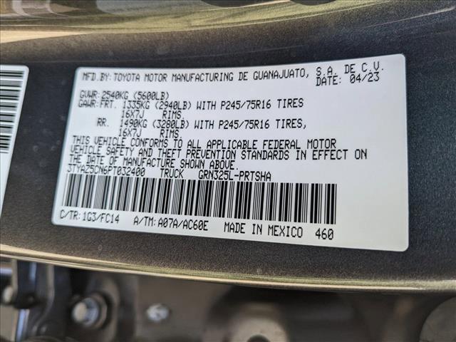 used 2023 Toyota Tacoma car, priced at $33,292