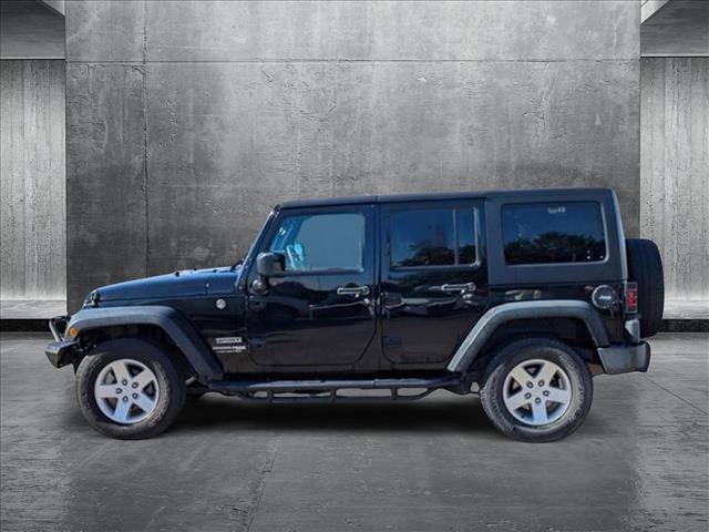 used 2018 Jeep Wrangler JK Unlimited car, priced at $23,991