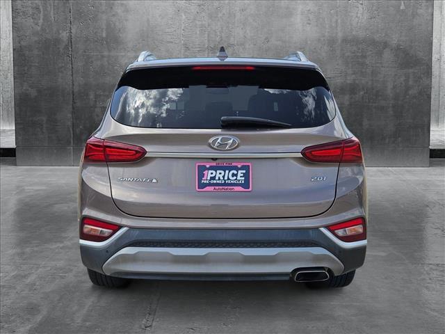 used 2020 Hyundai Santa Fe car, priced at $18,691