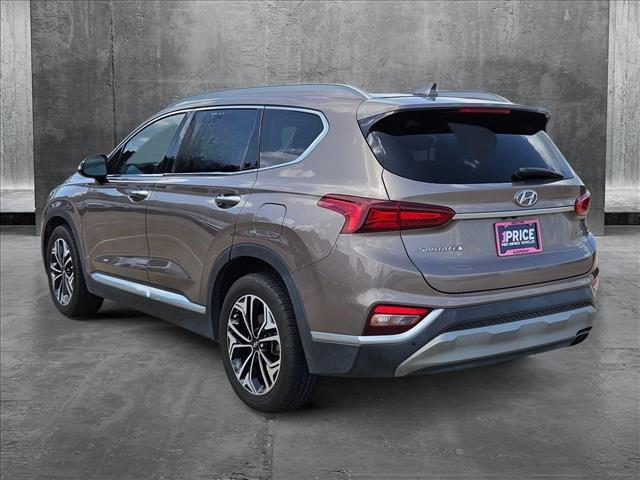 used 2020 Hyundai Santa Fe car, priced at $18,691