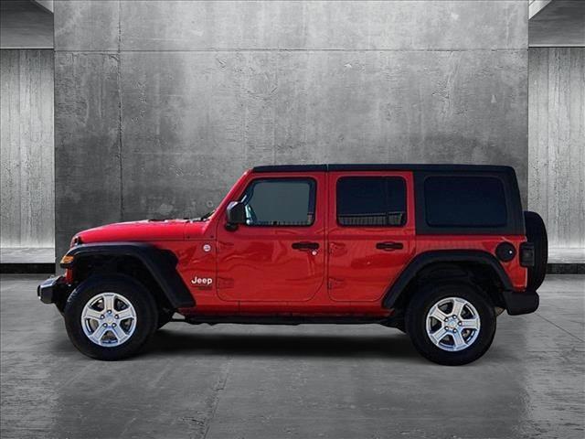 used 2019 Jeep Wrangler Unlimited car, priced at $24,045