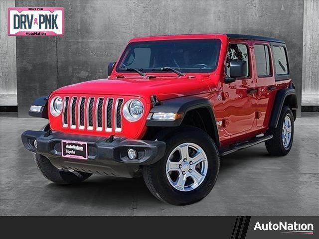 used 2019 Jeep Wrangler Unlimited car, priced at $24,592