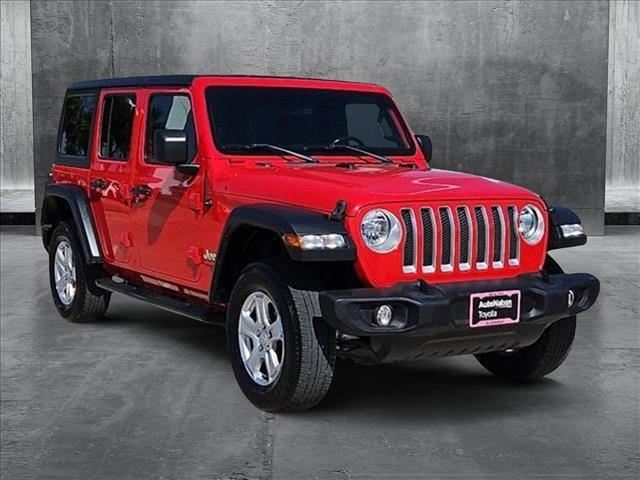 used 2019 Jeep Wrangler Unlimited car, priced at $24,045