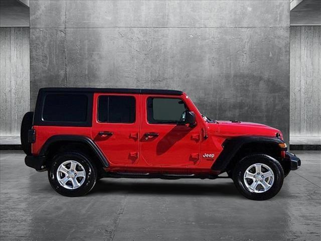 used 2019 Jeep Wrangler Unlimited car, priced at $25,663