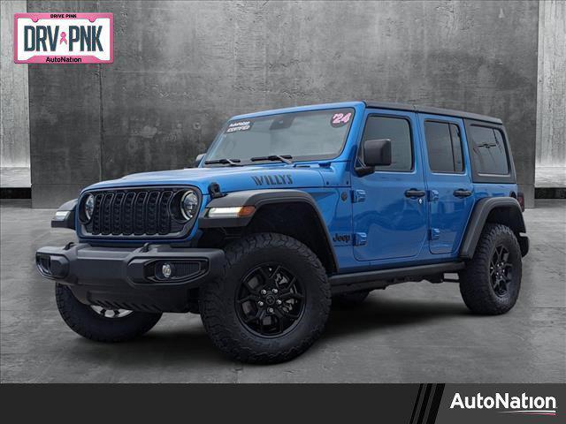 used 2024 Jeep Wrangler car, priced at $41,516