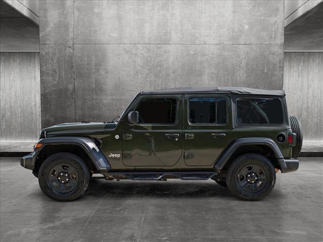 used 2020 Jeep Wrangler Unlimited car, priced at $22,852