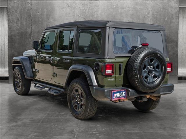 used 2020 Jeep Wrangler Unlimited car, priced at $22,852