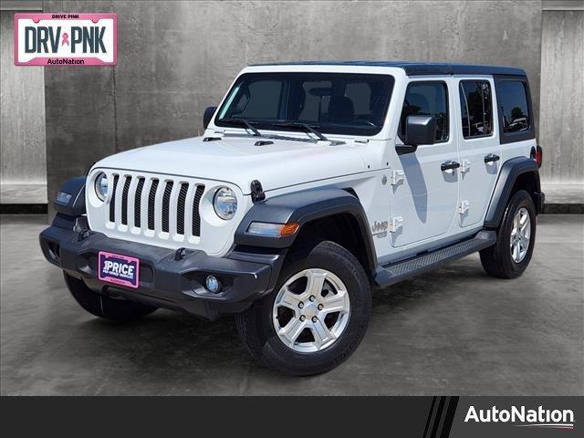 used 2020 Jeep Wrangler Unlimited car, priced at $31,391