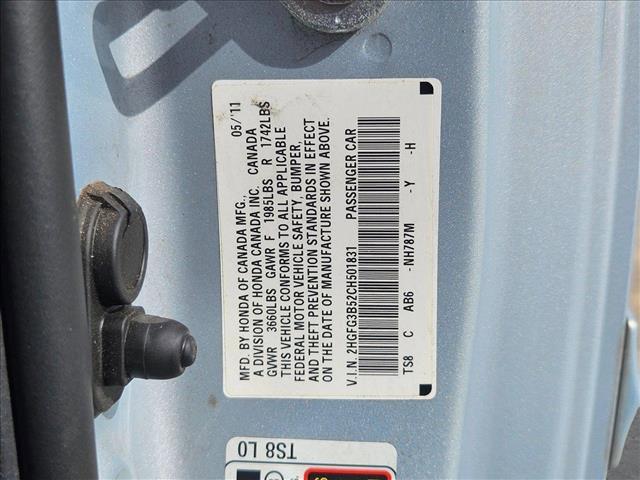 used 2012 Honda Civic car, priced at $9,995