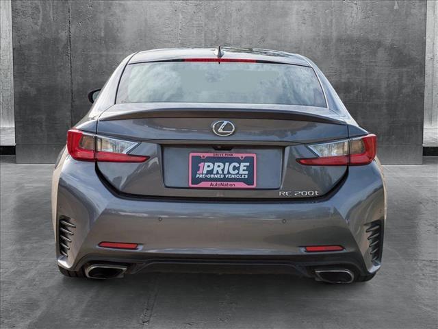 used 2016 Lexus RC 200t car, priced at $19,362