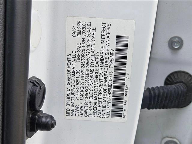 used 2021 Honda Passport car, priced at $19,493