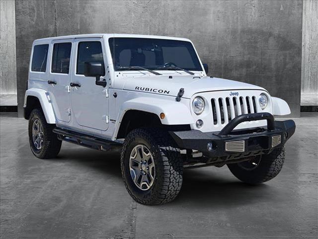 used 2017 Jeep Wrangler Unlimited car, priced at $24,952