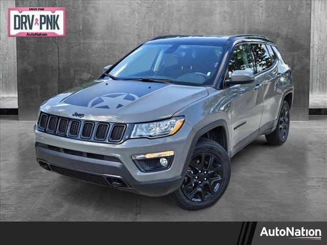 used 2021 Jeep Compass car, priced at $18,641