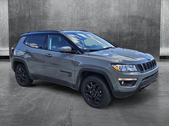 used 2021 Jeep Compass car, priced at $20,572