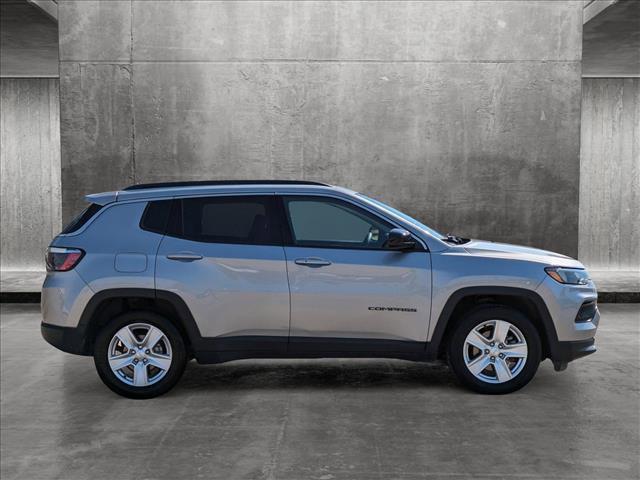 used 2022 Jeep Compass car, priced at $18,592