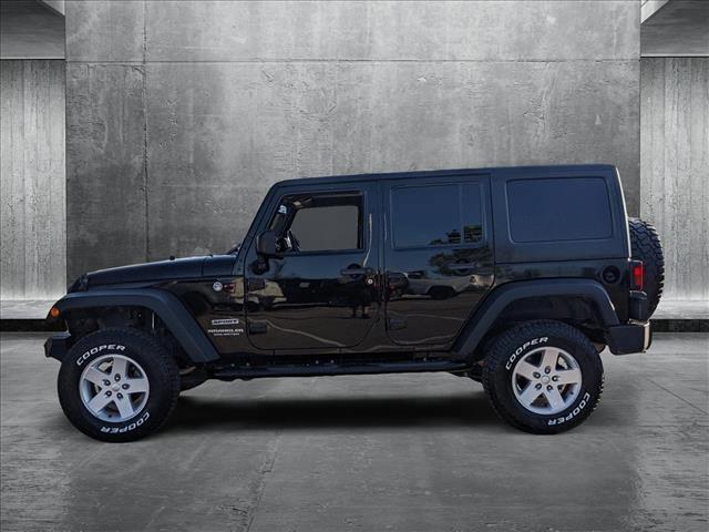 used 2017 Jeep Wrangler Unlimited car, priced at $17,991