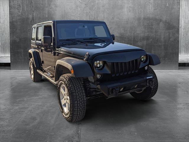 used 2017 Jeep Wrangler Unlimited car, priced at $17,991