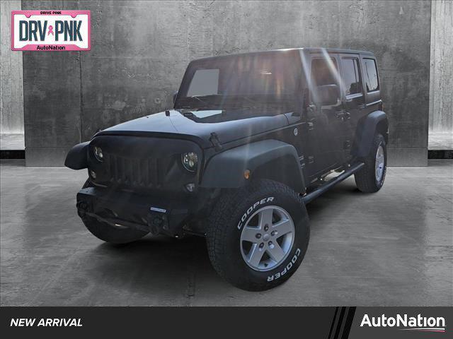 used 2017 Jeep Wrangler Unlimited car, priced at $17,991