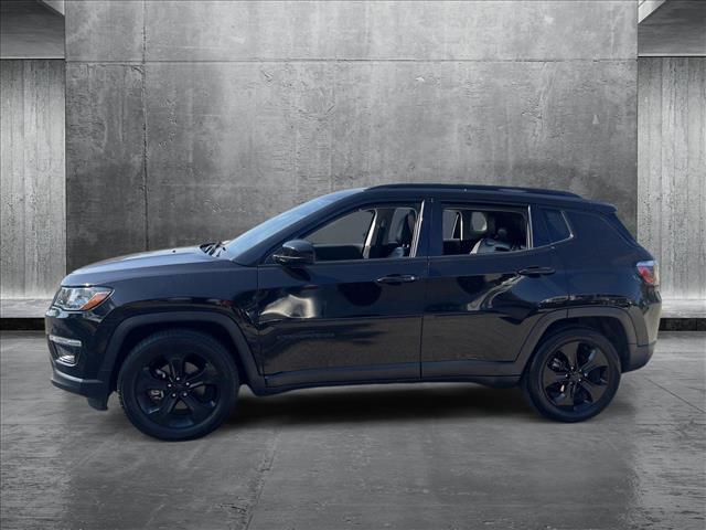 used 2021 Jeep Compass car, priced at $15,202