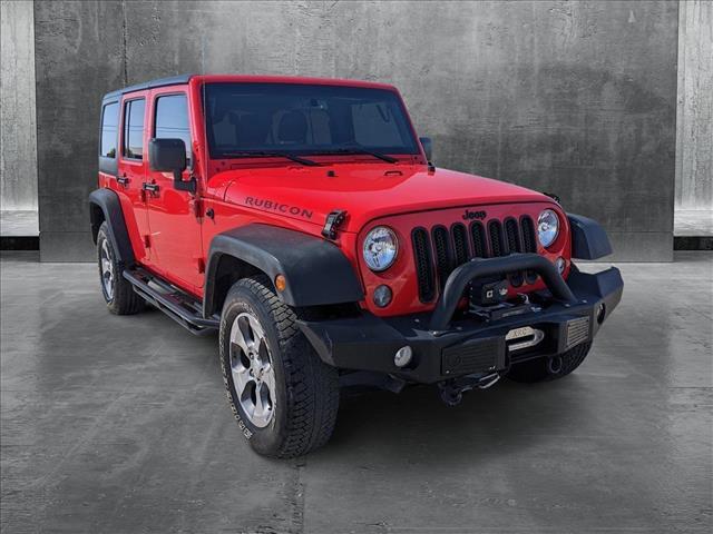 used 2016 Jeep Wrangler Unlimited car, priced at $25,657