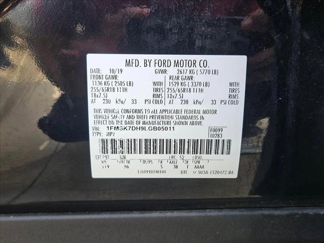used 2020 Ford Explorer car, priced at $18,493