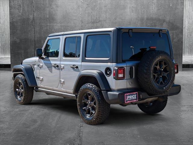 used 2020 Jeep Wrangler Unlimited car, priced at $26,969