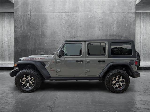 used 2021 Jeep Wrangler Unlimited car, priced at $38,056