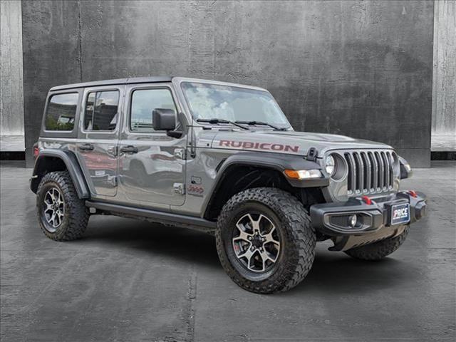 used 2021 Jeep Wrangler Unlimited car, priced at $38,056