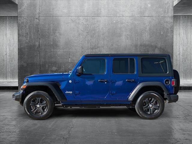 used 2020 Jeep Wrangler Unlimited car, priced at $30,762