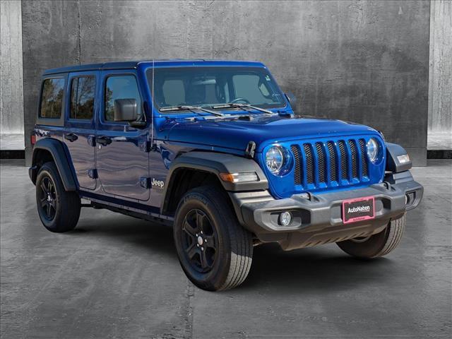 used 2020 Jeep Wrangler Unlimited car, priced at $30,762