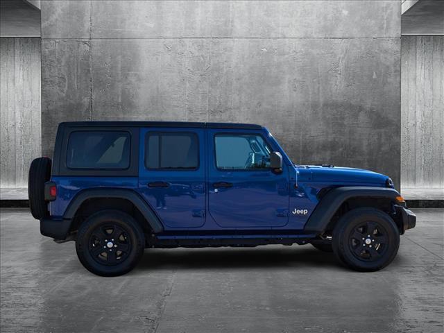 used 2020 Jeep Wrangler Unlimited car, priced at $30,762