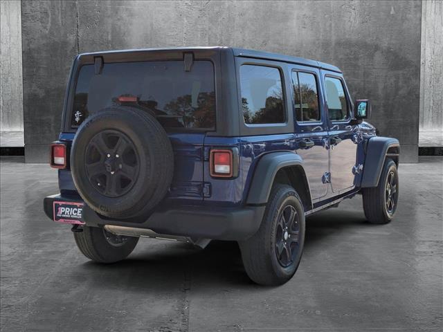 used 2020 Jeep Wrangler Unlimited car, priced at $30,762