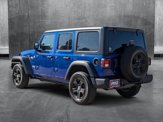 used 2020 Jeep Wrangler Unlimited car, priced at $30,762