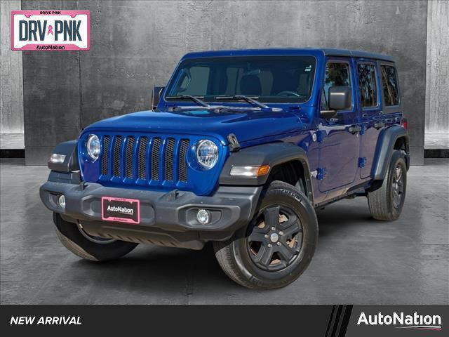 used 2020 Jeep Wrangler Unlimited car, priced at $30,762