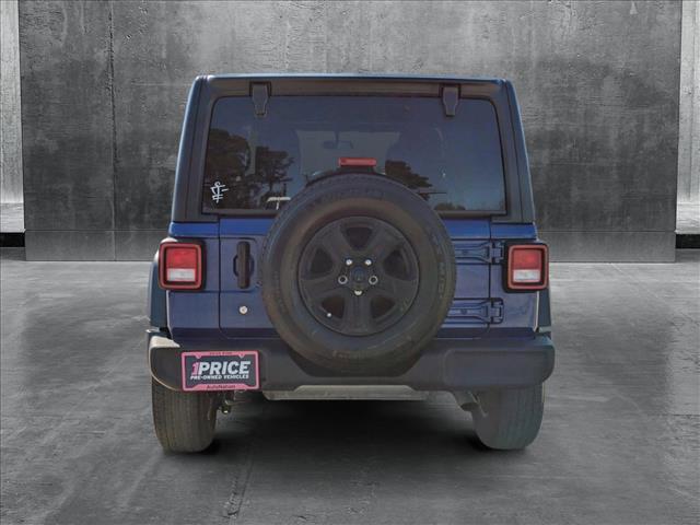 used 2020 Jeep Wrangler Unlimited car, priced at $30,762