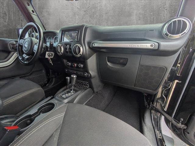 used 2016 Jeep Wrangler Unlimited car, priced at $20,952