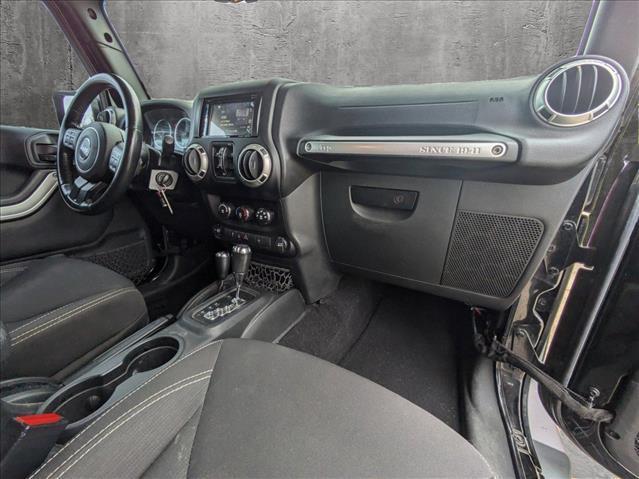 used 2016 Jeep Wrangler Unlimited car, priced at $18,991