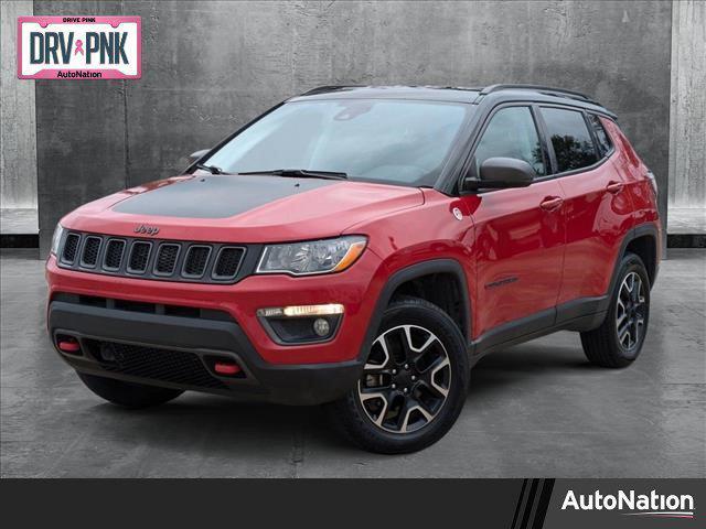 used 2021 Jeep Compass car, priced at $18,852