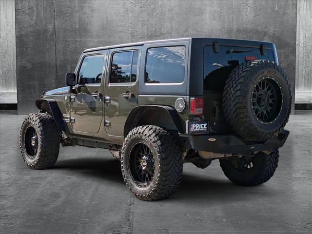 used 2015 Jeep Wrangler Unlimited car, priced at $21,991