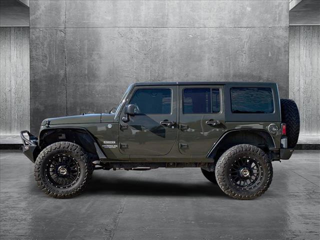 used 2015 Jeep Wrangler Unlimited car, priced at $21,991