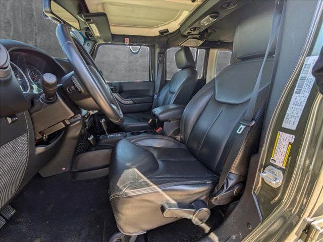 used 2015 Jeep Wrangler Unlimited car, priced at $21,991