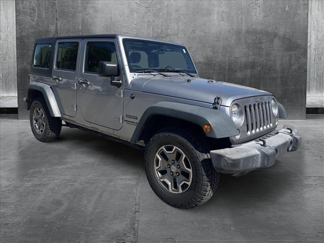 used 2016 Jeep Wrangler Unlimited car, priced at $18,241