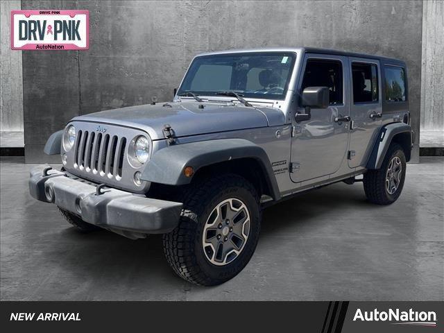 used 2016 Jeep Wrangler Unlimited car, priced at $20,391