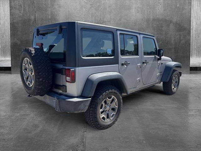 used 2016 Jeep Wrangler Unlimited car, priced at $18,241