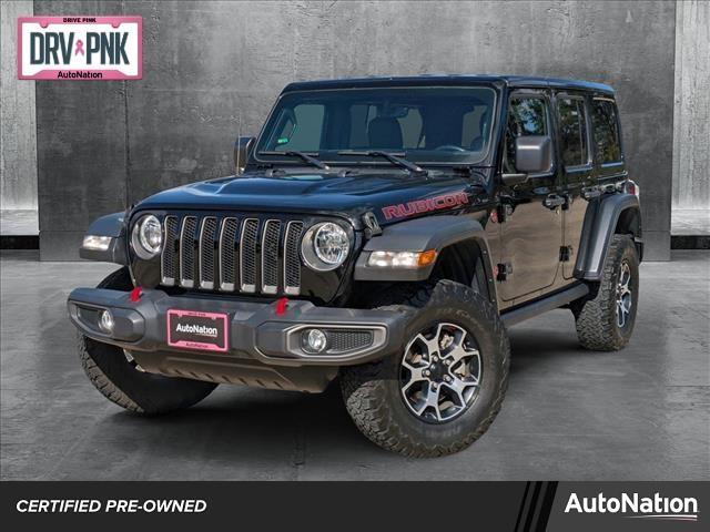 used 2021 Jeep Wrangler Unlimited car, priced at $42,561